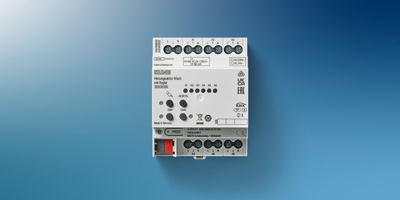 KNX Heizungsaktor 6-fach bei Hema Elektrotechnik GmbH in Rosenheim